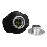 B-G Racing aftagelig ratnav 6x70 PCD (med bolte)