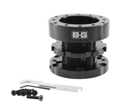 B-G Racing rat spacer/adaptor. Justerbar 45-70mm 6x70 / 6x74 PCD (med bolte)