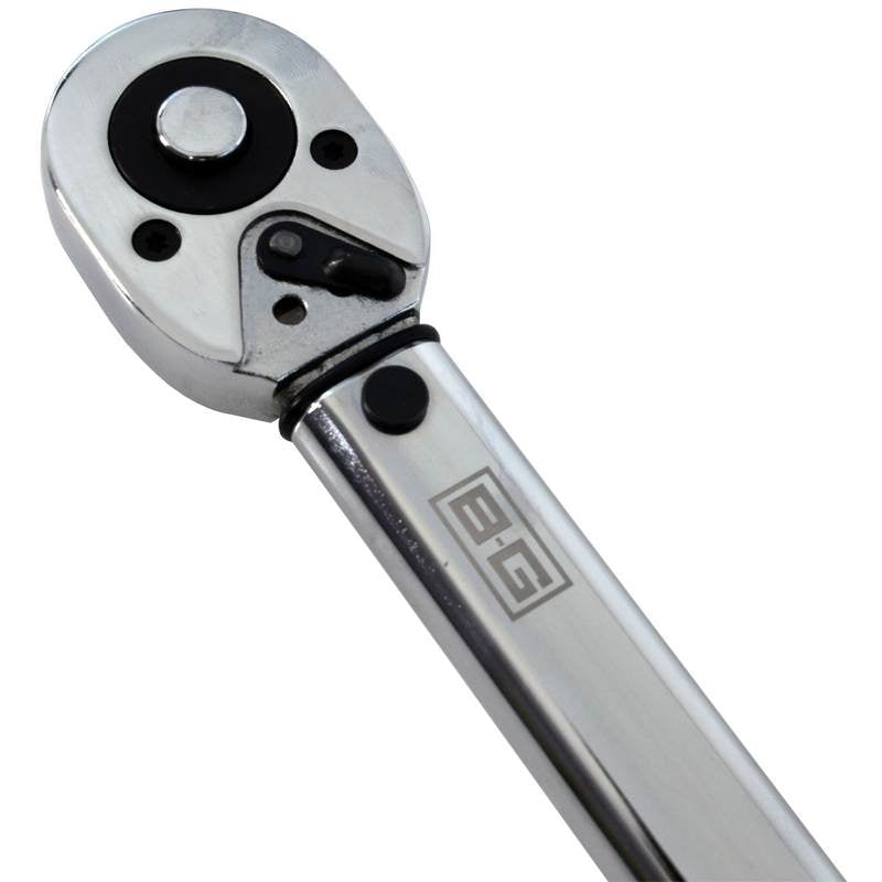 B-G Racing 1/2" momentnøgle. Justerbar 28-210 Nm