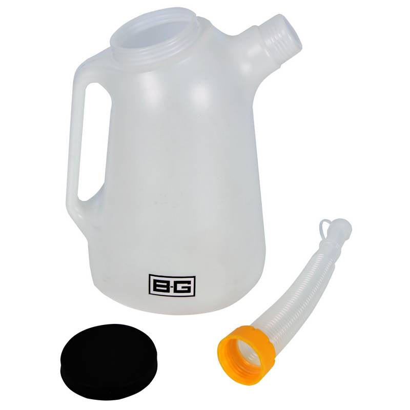 Benzin/olie påfyldningskande. 5 liter