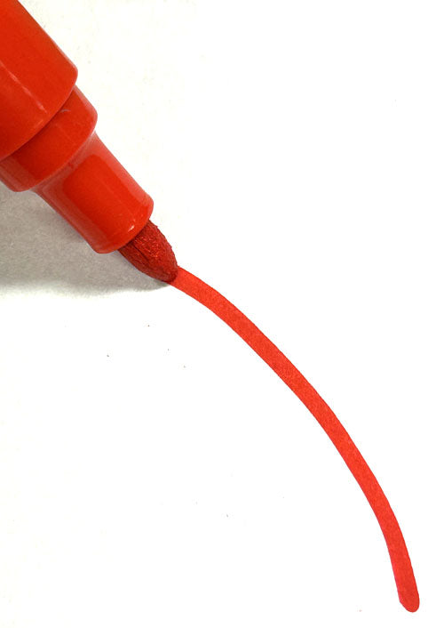 Tusch til markering på dæk og metal. 3mm eller 1mm. Mange farver