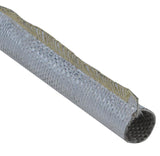 Alu glasfiber rørisolering. 1 meter lang. Flere størrelser