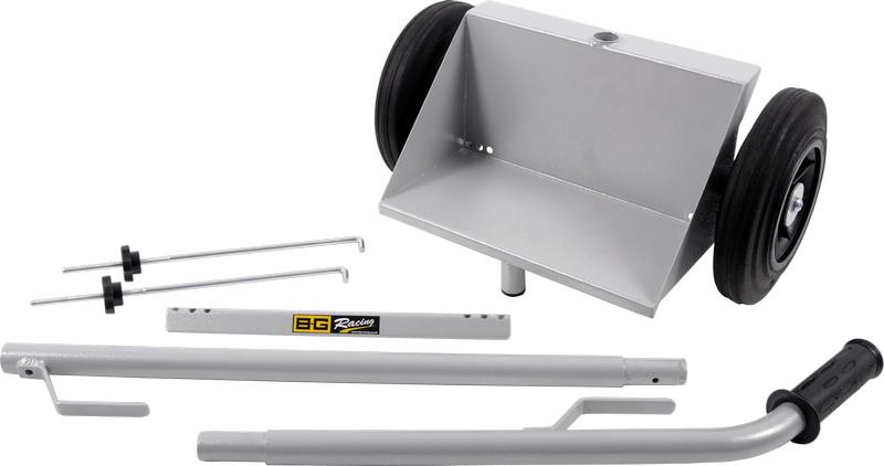 B-G Racing batterivogn. Sammenklappelig. Pulverlakeret.