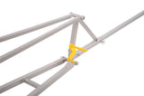 B-G Racing standardvogn donkraft. Løftehøjde 210mm. Pulverlakeret.
