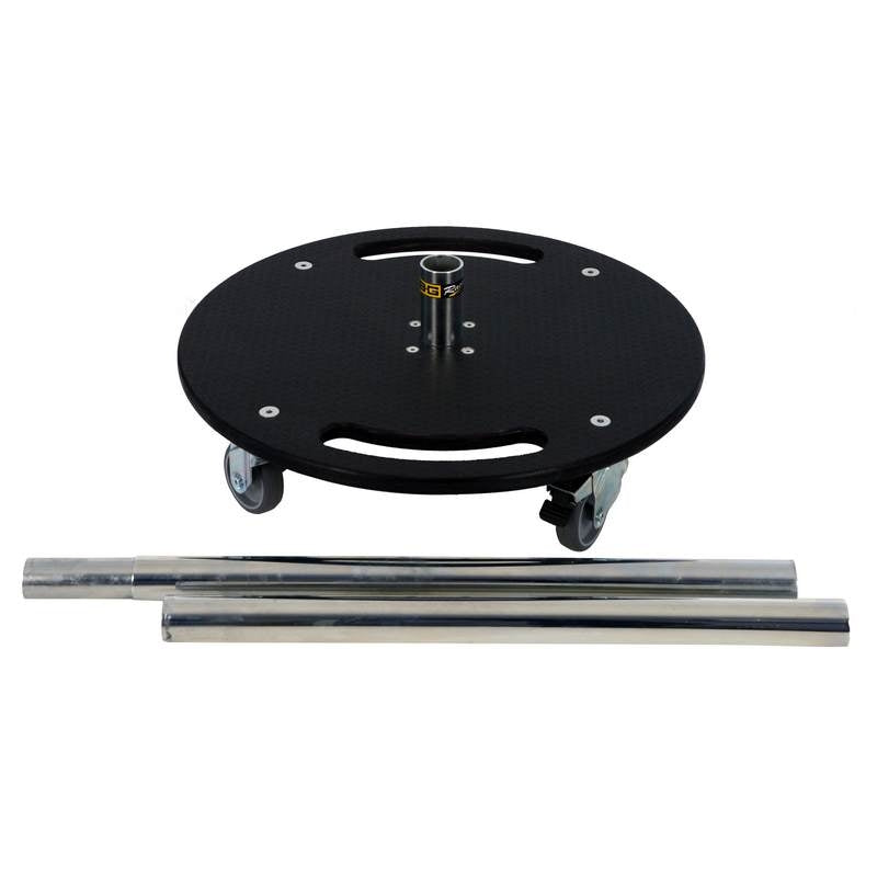 B-G Racing hjul vogn. 535mm i diameter i bunden. 1,2 m høj.