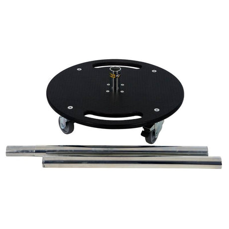 B-G Racing hjul vogn. 535mm i diameter i bunden. 1,2 m høj.
