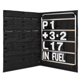 B-G Racing standard pitboard inkl. skilte og taske. Flere farve muligheder på skilte