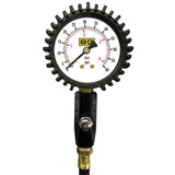 B-G Racing 2,5" dæktryksmåler. 0-60 PSI og 0-4 bar scala