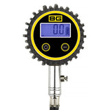 B-G Racing 2,5" digital dæktryksmåler. 0-60 PSI og 0-4 bar scala
