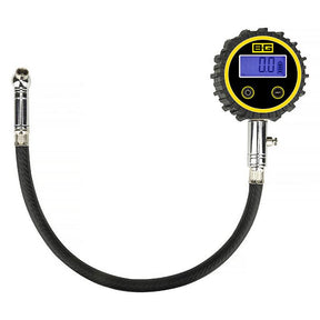 B-G Racing 2,5" digital dæktryksmåler. 0-60 PSI og 0-4 bar scala