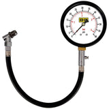B-G Racing 4" dæktryksmåler. 0-60 PSI og 0-4 bar scala