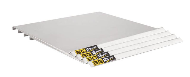 B-G Racing Hub stands safety plates i rustfri stål (sæt med 4)