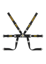 Sabelt 6 punkt sele 2"/2"/2". Selejustering i stål. Pull-Down model. FIA8853-2016 godkendt. 3 farve muligheder