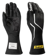 Sabelt handsker model Challenge TG-2.1. Sort. Str. 8-12. FIA-8856-2018-godkendt.
