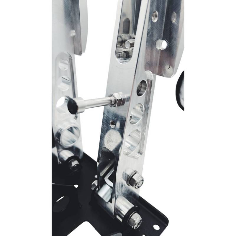 OBP PRO RACE V2 pedalbox. Gulvmonteret til hydraulisk kobling.