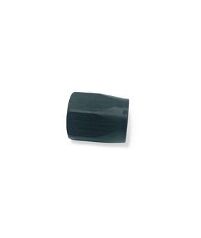 OBP -16JIC omløber møtrik til fitting. Aluminium, sort anodiceret