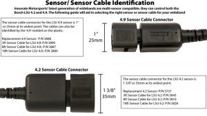 Innovate 5,4 meter Sensor kabel til LSU4.9