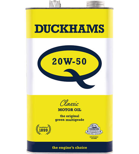 Duckhams Classic Q 20W/50 motorolie. 5 liter