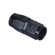 Aeroquip -12JIC lige fitting (hun) til FC333/G210/Startlite slange. Aluminium, sort anodiceret