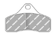 Ferodo Kart bremseklods FDB3009KA