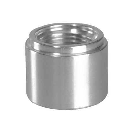 OBP svejsemuffe til fitting. 3/8 NPT (hun). Aluminium. Anvendes til påsvejsning på tanke og beholdere.
