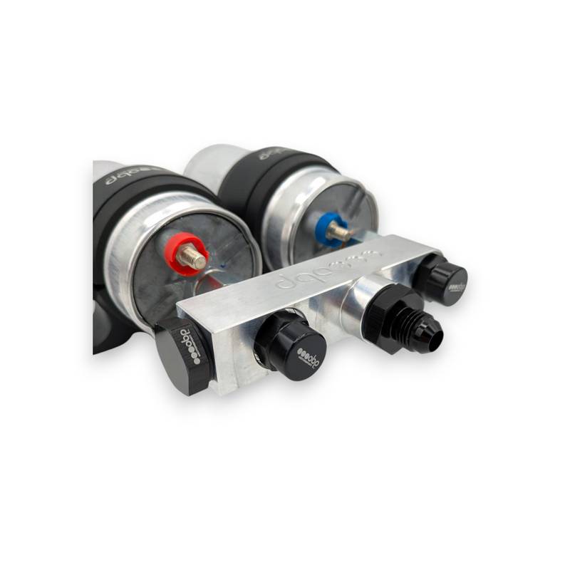OBP dobbelt manifold til 2 044 Bosch benzinpumper.