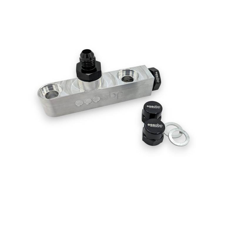 OBP dobbelt manifold til 2 044 Bosch benzinpumper.