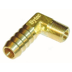 Messing 90gr. fitting 1/8 NPTF - 10mm
