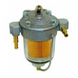 Benzintryksregulator lavtryk Malpassi 67mm Filter King med glas beholder med 8/6mm tilslutninger