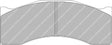 Ferodo DS3.12 bremseklods FRP3157G
