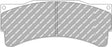 Ferodo DS3.12 B bremseklods FRP3159GB