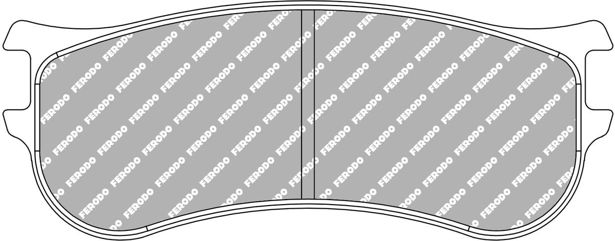 Ferodo DS3.12 bremseklods FRP3163G