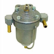 Benzintryksregulator lavtryk Malpassi 67mm Filter King med alu beholder med 8mm tilslutninger
