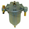 Benzintryksregulator lavtryk Malpassi Competition Filter King 85mm med alu beholder med 8mm tilslutninger