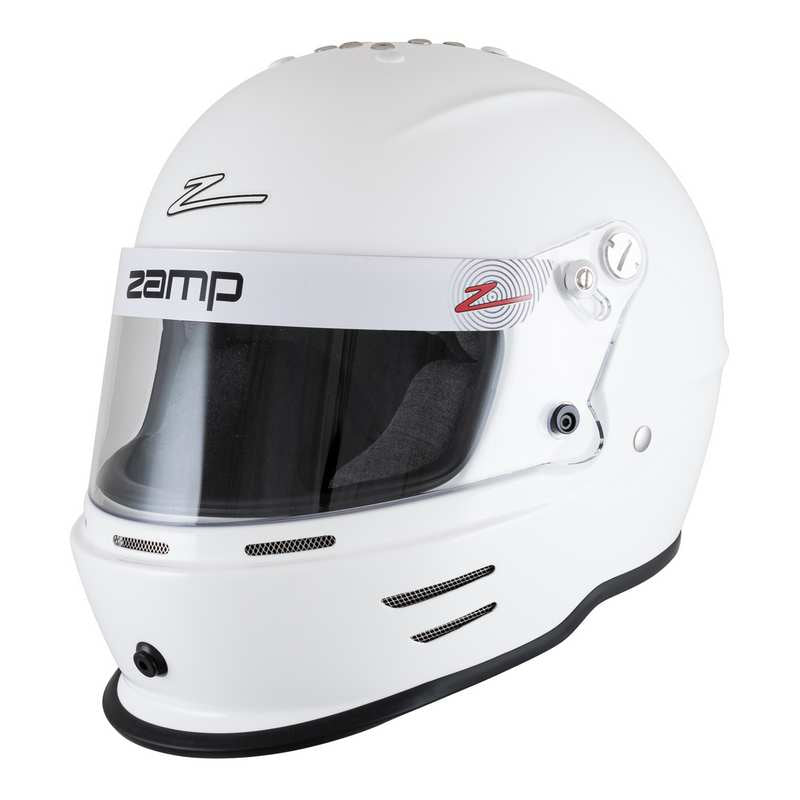 Zamp karthjelm model RZ-42Y.  Str. 52-59. Hvid eller sort. Snell CMR2016 godkendt.
