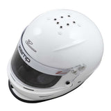 Zamp karthjelm model RZ-42Y.  Str. 52-59. Hvid eller sort. Snell CMR2016 godkendt.