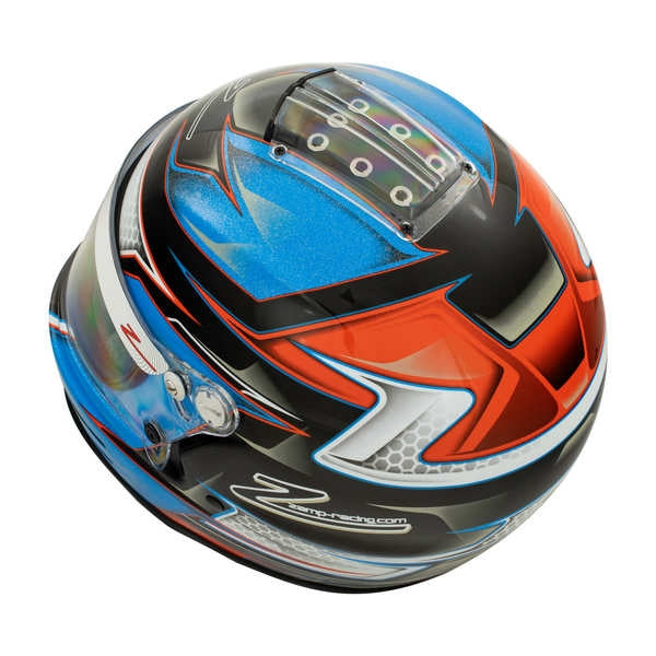 Zamp karthjelm model RZ-42Y.  Str. 52-59. 6 farve muligheder. Snell CMR2016 godkendt.