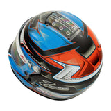Zamp karthjelm model RZ-42Y.  Str. 52-59. 6 farve muligheder. Snell CMR2016 godkendt.