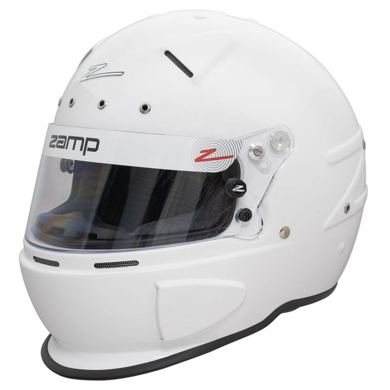Zamp hjelm model RZ-70E. Str. XS-XXL. Hvid. FIA 8859-2015 godkendt.
