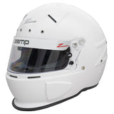 Zamp hjelm model RZ-70E. Str. XS-XXL. Hvid. FIA 8859-2015 godkendt.