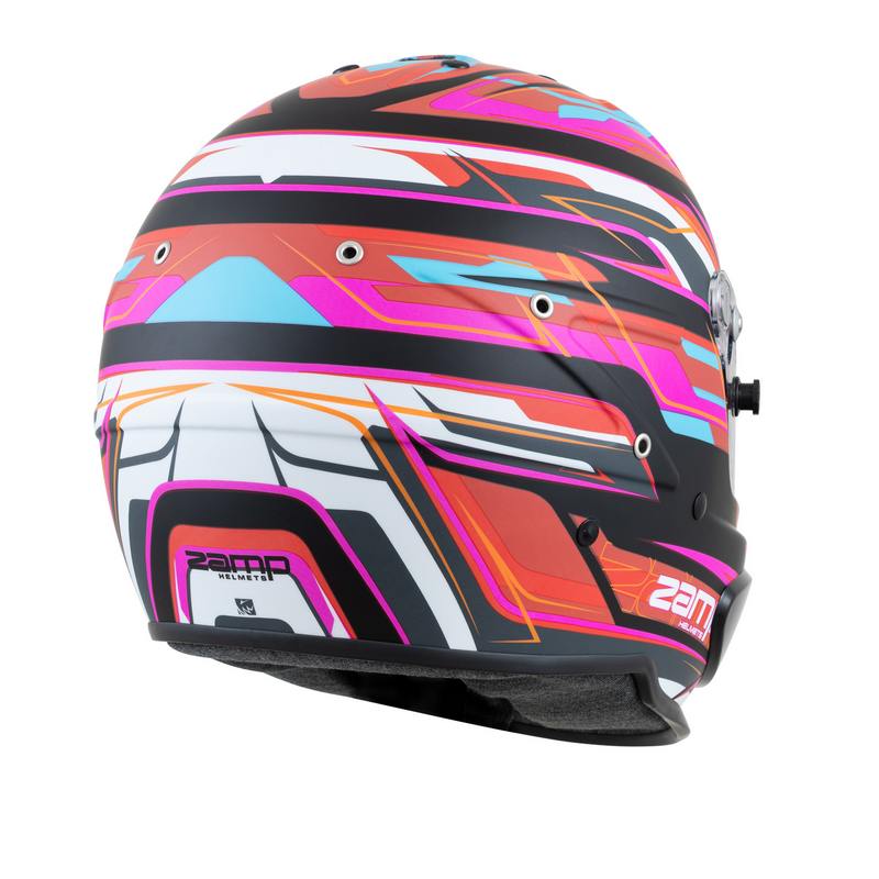 Zamp hjelm model RZ-70E. Str. XS-XXL. 5 farve muligheder. FIA 8859-2015 godkendt.