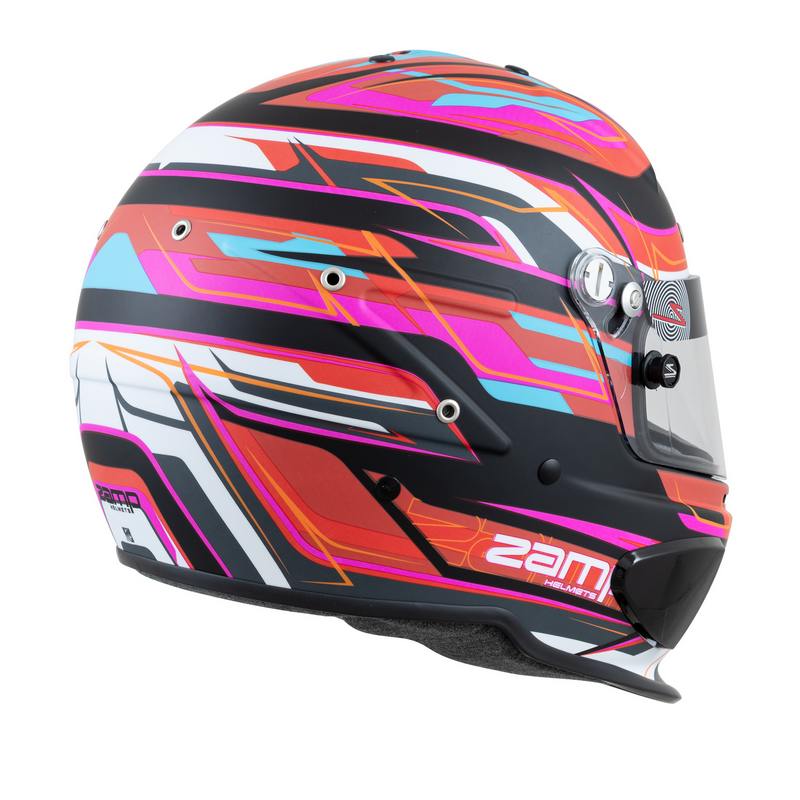 Zamp hjelm model RZ-70E. Str. XS-XXL. 5 farve muligheder. FIA 8859-2015 godkendt.