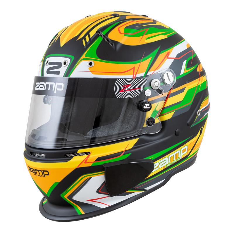 Zamp hjelm model RZ-70E. Str. XS-XXL. 5 farve muligheder. FIA 8859-2015 godkendt.