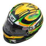 Zamp hjelm model RZ-70E. Str. XS-XXL. 5 farve muligheder. FIA 8859-2015 godkendt.