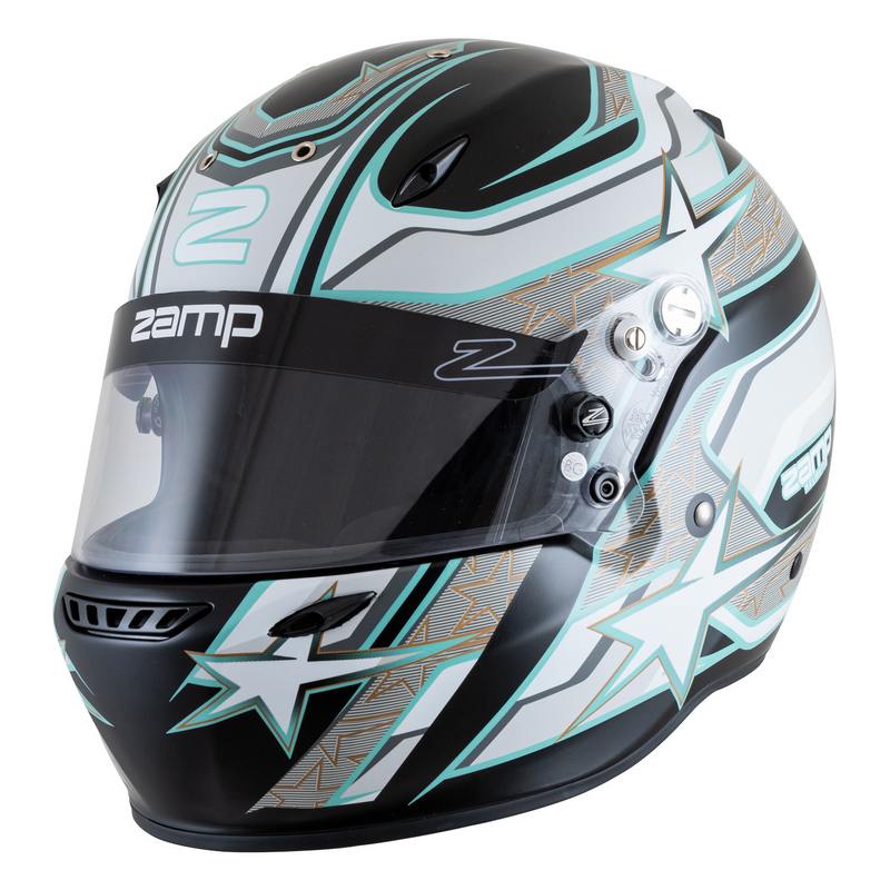 Zamp hjelm model ZR-72. Str. S-XL. 4 farve muligheder. FIA 8859-2015 godkendt.