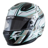 Zamp hjelm model ZR-72. Str. S-XL. 4 farve muligheder. FIA 8859-2015 godkendt.