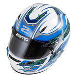 Zamp hjelm model ZR-72. Str. S-XL. 4 farve muligheder. FIA 8859-2015 godkendt.