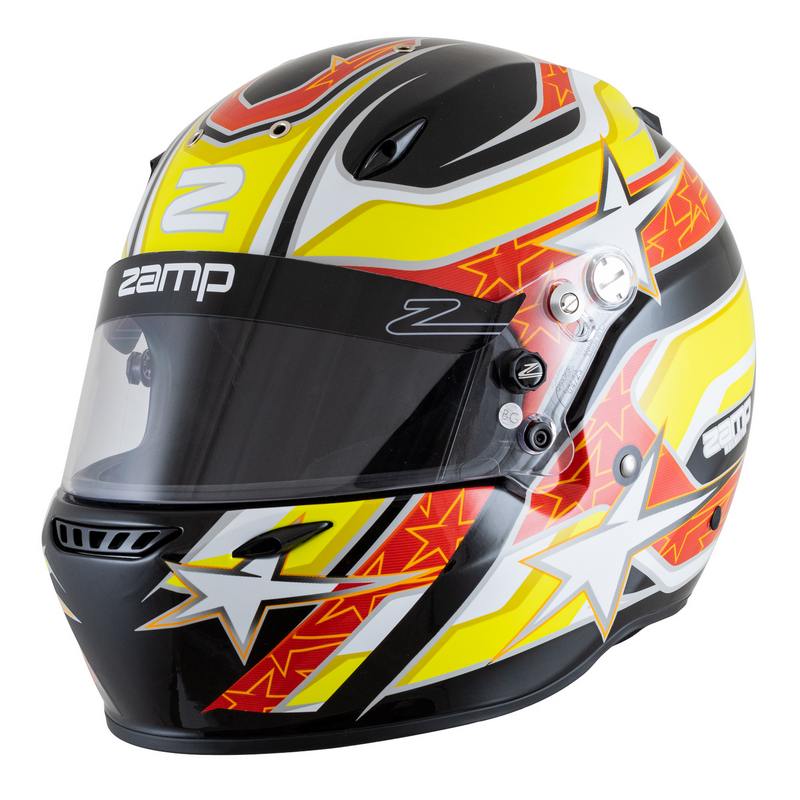 Zamp hjelm model ZR-72. Str. S-XL. 4 farve muligheder. FIA 8859-2015 godkendt.
