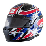 Zamp hjelm model ZR-72. Str. S-XL. 4 farve muligheder. FIA 8859-2015 godkendt.