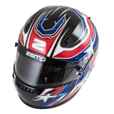 Zamp hjelm model ZR-72. Str. S-XL. 4 farve muligheder. FIA 8859-2015 godkendt.